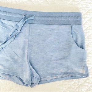 NEW Express One Eleven Lounge Cotton Blue Shorts